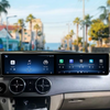 24.6 inch Mercedes Benz GLK 2009-2015 Dual 12.3 Inch Android Screen Navigation Car Stereo With Carplay Android Auto