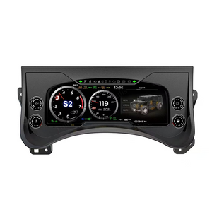 12.3 Hummer H2 2003-2009 Car Digital Cluster Instrument Virtual Cockpit Speedometer Dashboard Ghost Screen