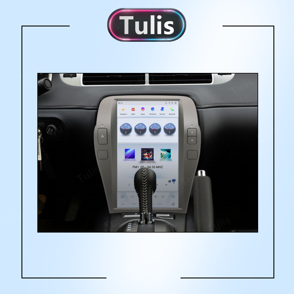 12.1“ Tesla Style Android Screen for Chevrolet Camaro 2011-2015 Navigation Car Radio With Carplay Android Auto