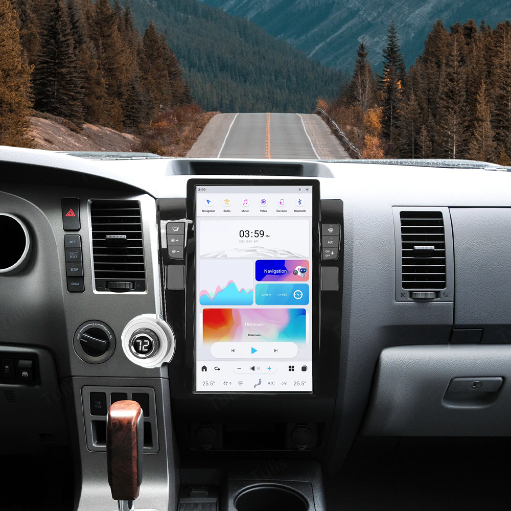 14.5" Toyota Tundra Sequoia 2007-2013 Android Screen Navigation Car Radio With Carplay Android Auto