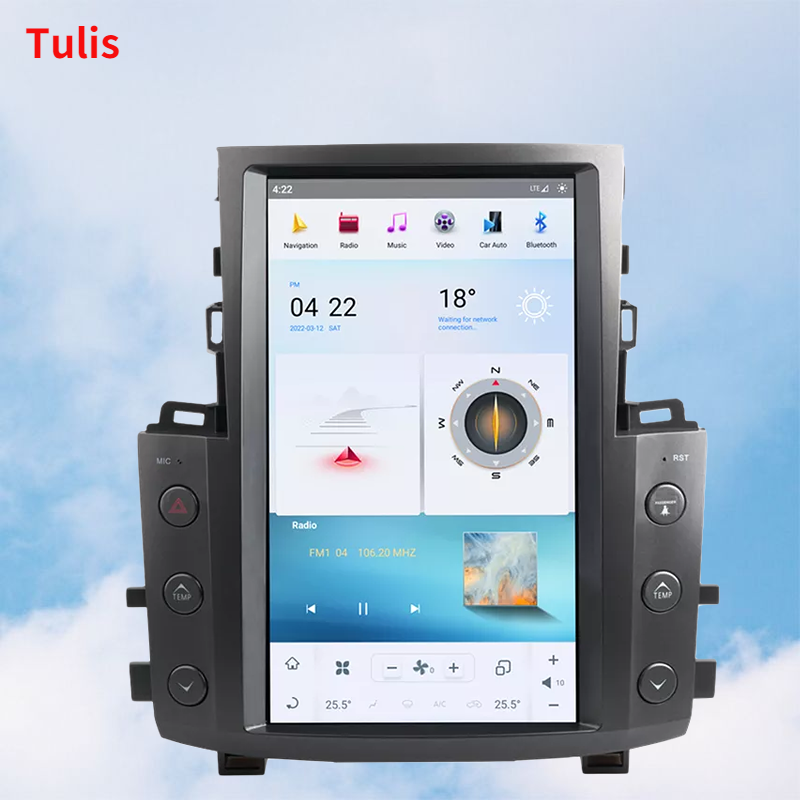 Tulis Car Multimedia Player Stereo Gps Car Stereo Gps With Full Touch 2din Tesla Style Car For Lexus LX570 Radio Android