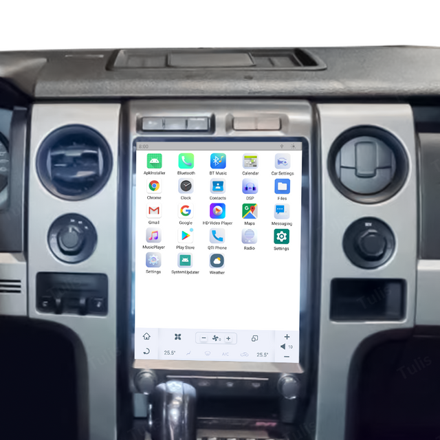 12.1“ Tesla Style Toyota Fortuner 2016 -2022 Android Screen Navigation Car Radio With Carplay Android Auto