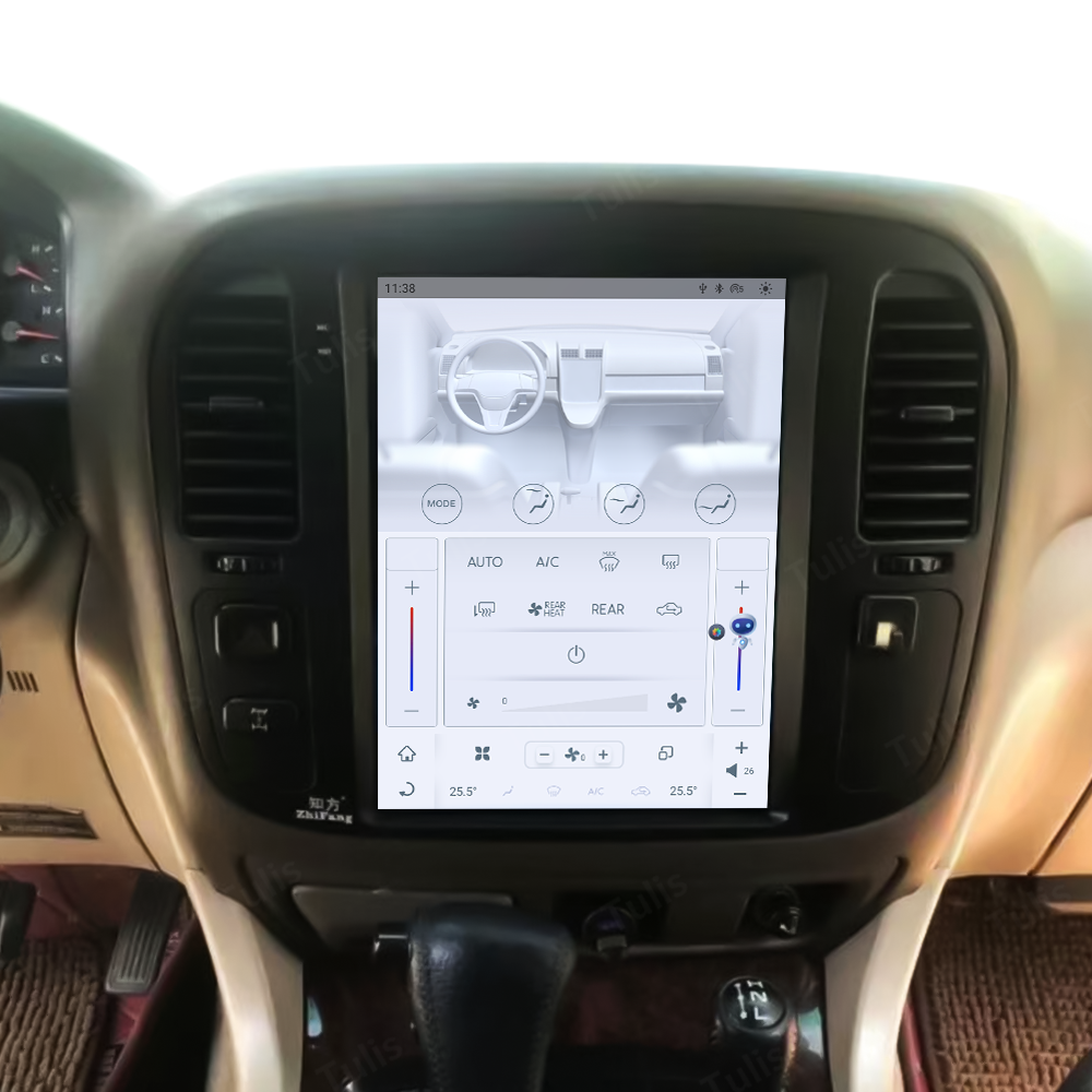 12.1'‘ Tesla Style Toyota Land Cruiser 1999-2002 Android Screen Navigation Car Radio With Carplay Android Auto