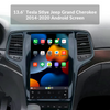 13.6“ Tesla Stlye Jeep Grand Cherokee 2014-2020 Android Screen Navigation Car Radio With Carplay Android Auto