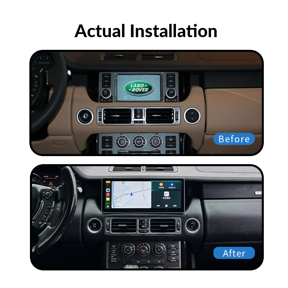 12.3“ Range Rover Vogue L322 2002-2012 Android Screen Navigation Car Radio With Carplay Android Auto