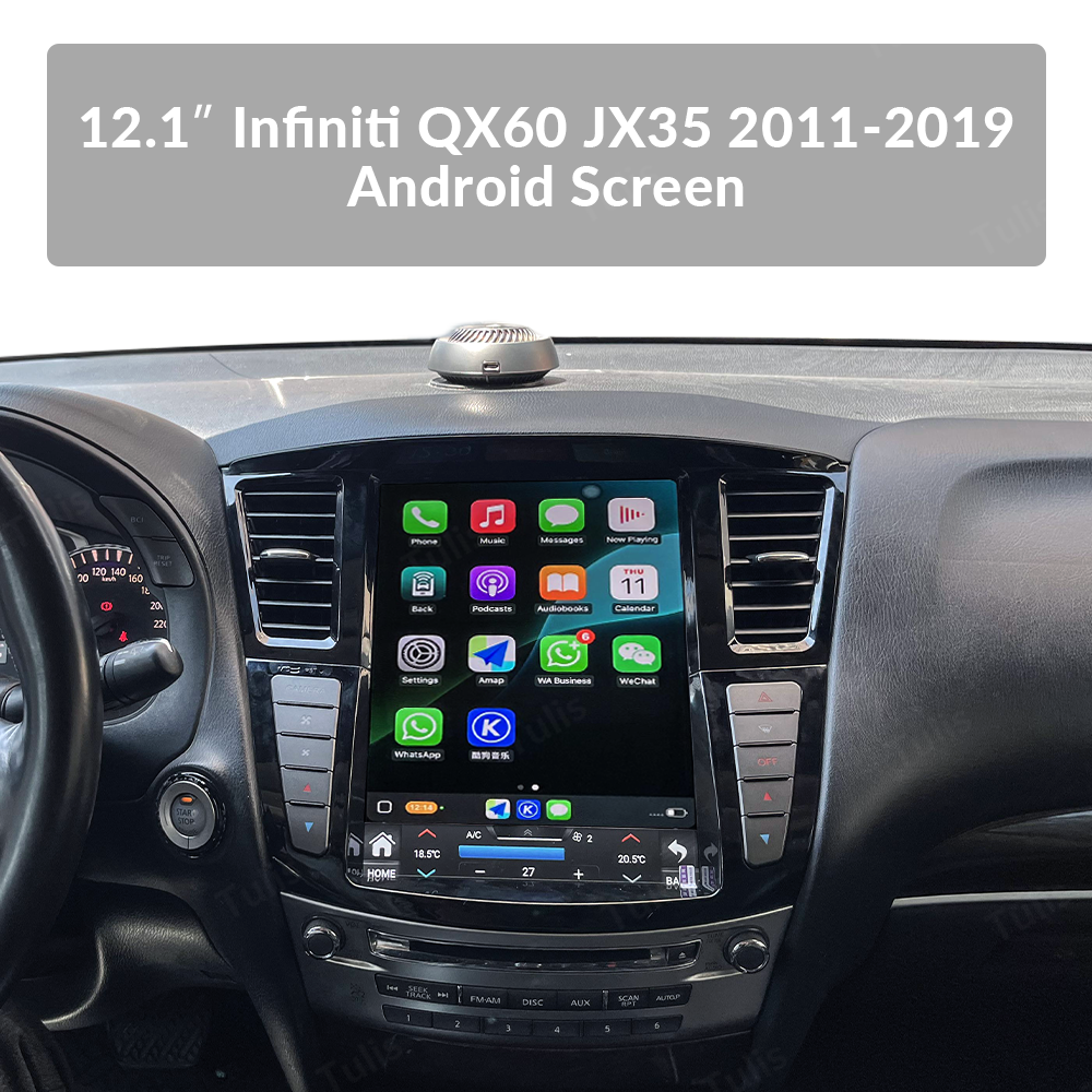 12.1'' Infiniti QX60 JX35 2011-2019 Android Screen Navigation Car Radio With Carplay Android Auto