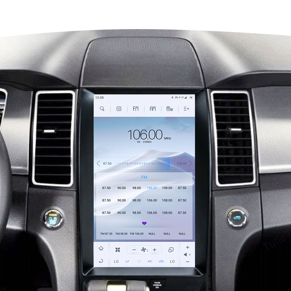 13.6 “ Tesla Style Ford Taurus 2009-2013 Android Screen Navigation Car Radio With Carplay Android Auto