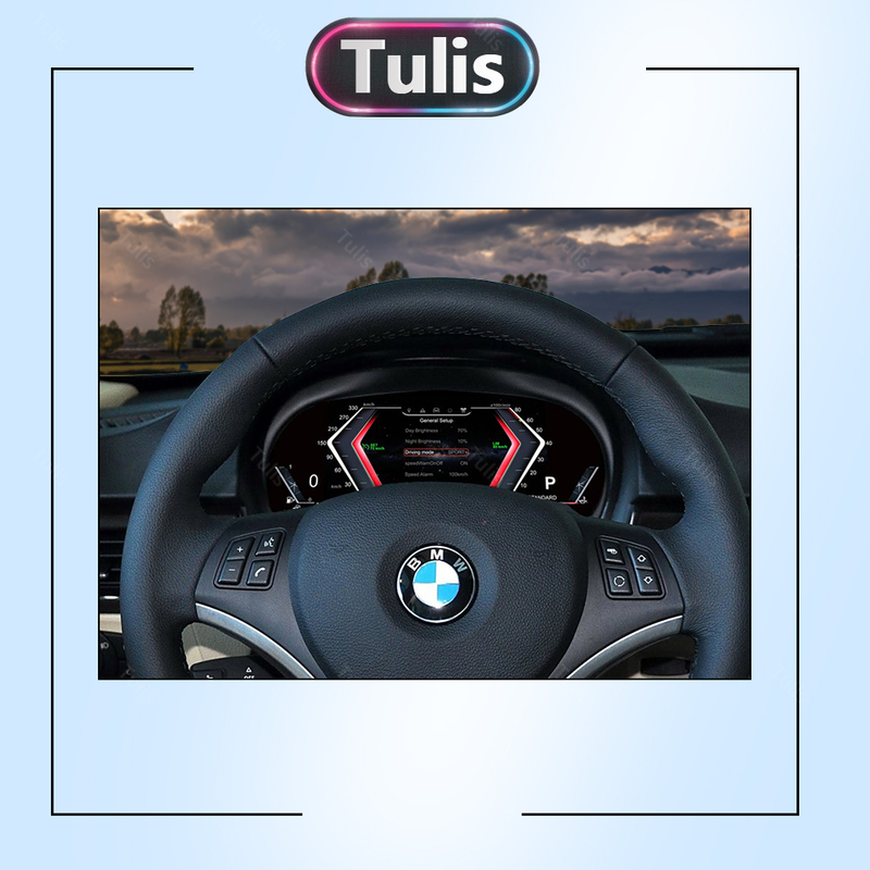 Tulis BMW E91 E92 E93 2005-2012 Digital Dashboard Panel Virtual Instrument Cluster Cockpit Lcd Speedometer Digital Cluster 