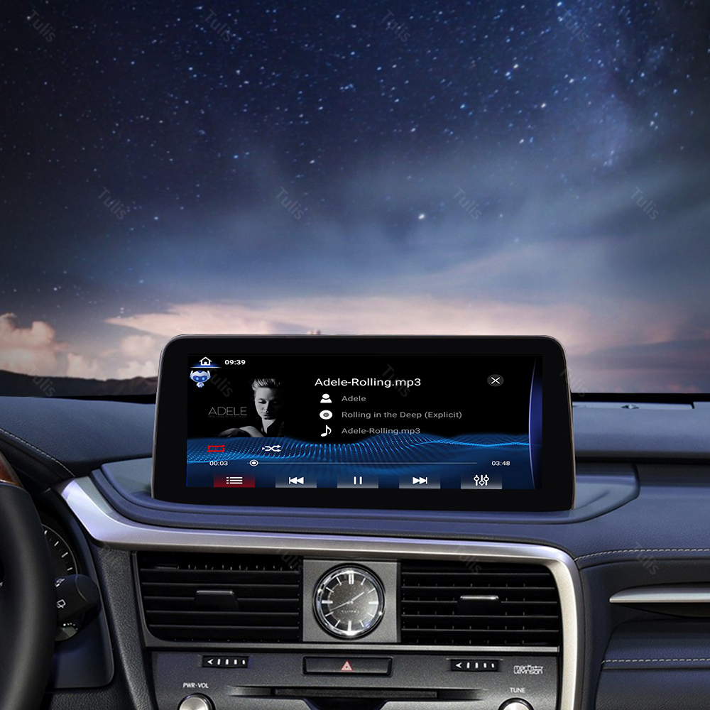 Tulis Touch Screen Android Car Radio GPS Navigation DVD Player Stereo Multimedia Audio System for Lexus RX 2020