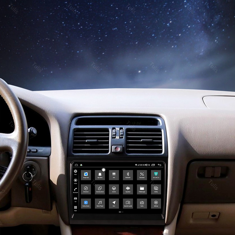 Tulis Touch Screen Android Car Radio GPS Navigation DVD Player Stereo Multimedia Audio System for Lexus LS400 1995-1997