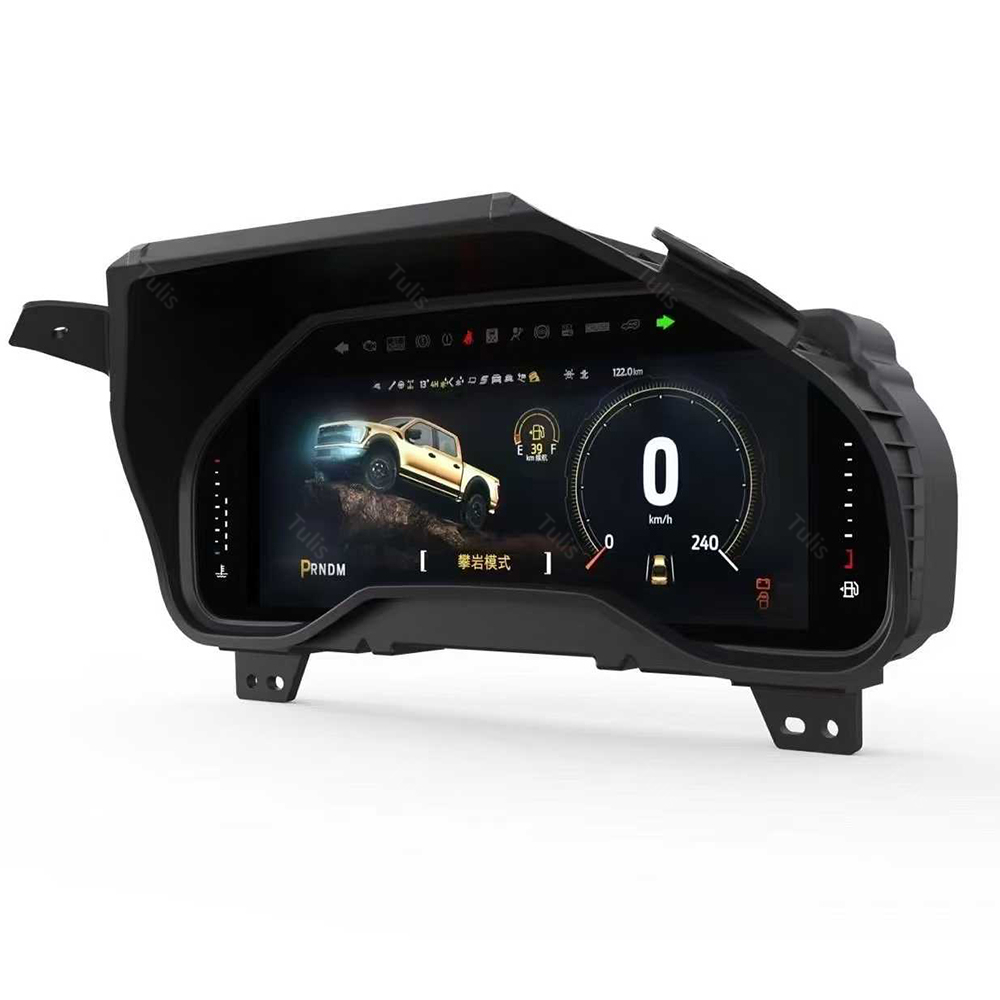 Tulis Ford Raptor F150 Digital Dashboard Panel Virtual Instrument Cluster Cockpit Lcd Speedometer Digital Cluster