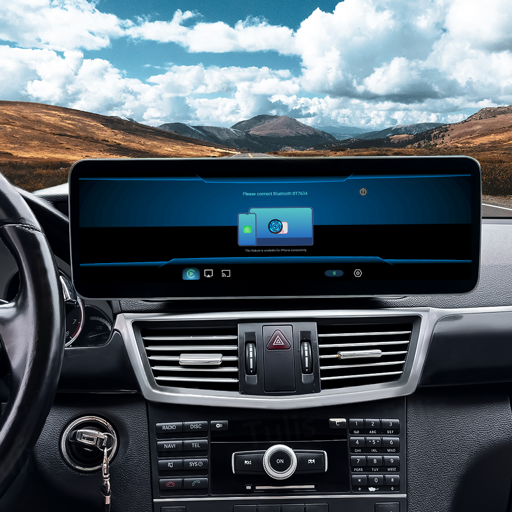 12.3" Mercedes Benz E Classs 2010-2015 Android Screen Navigation Car Radio With Carplay Android Auto