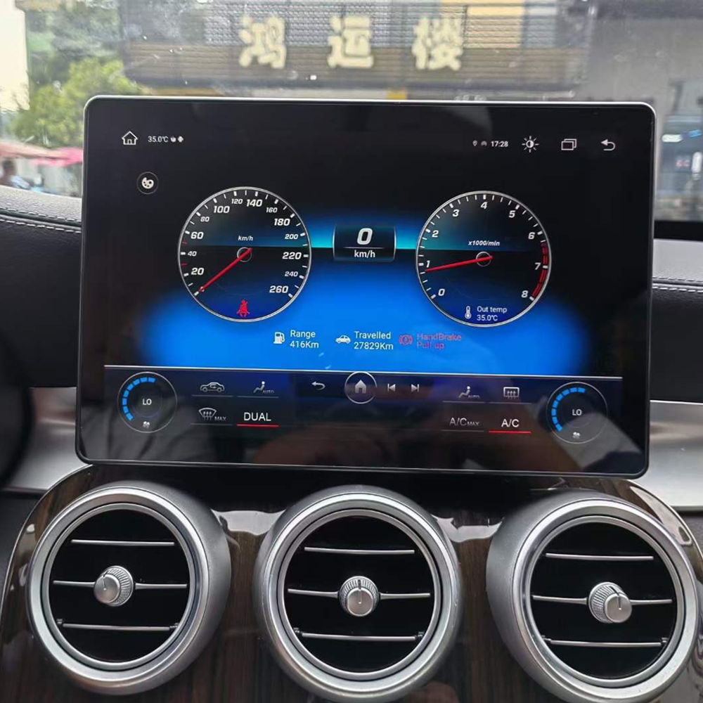 Tulis 11.5 Inch Android Touch Screen For Mercedes Benz C Class GLC NTG5.0 2015 - 2018 Carplay Auto Stereo Multimedia Player