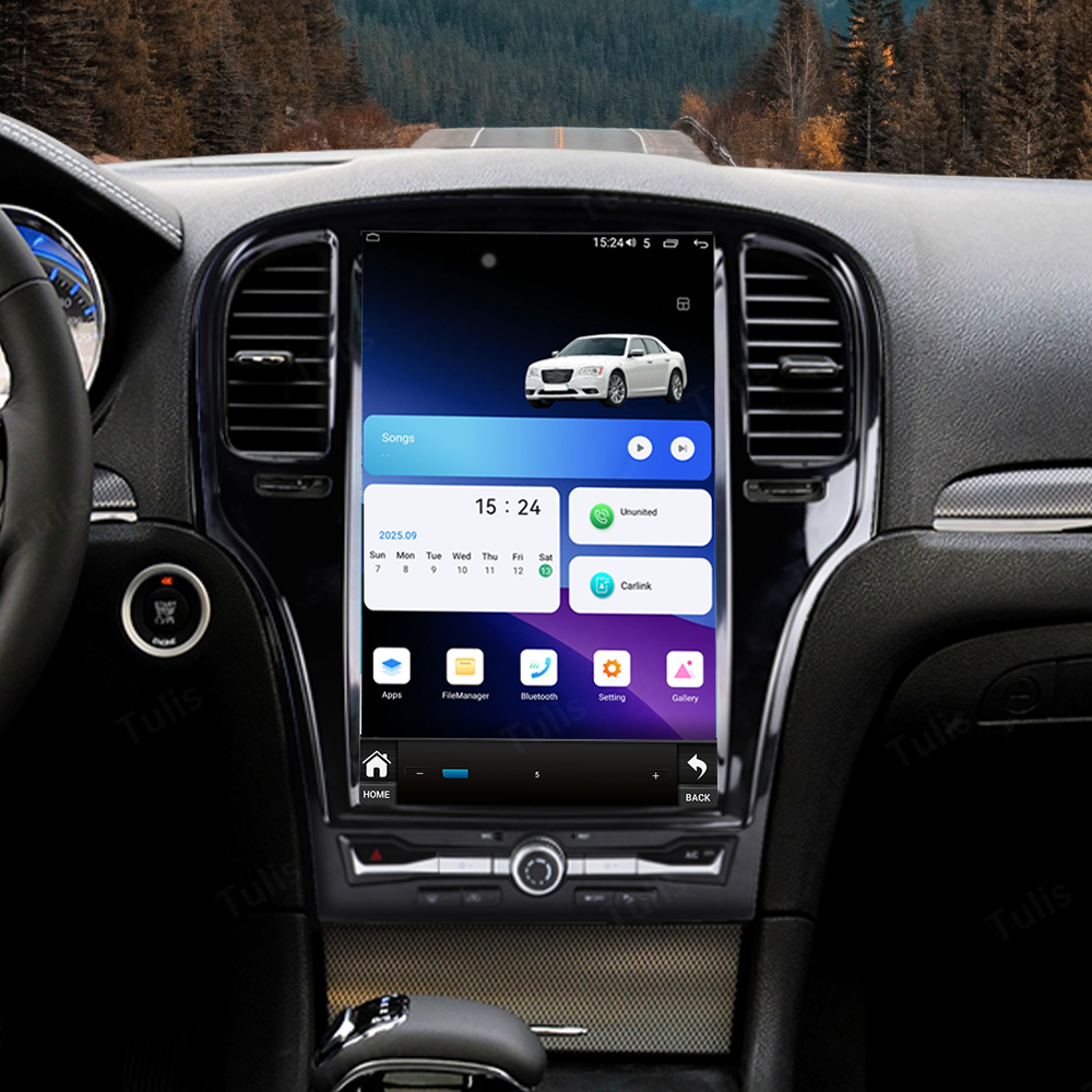 14.5 Inch Chrysler 300c 2011-2023 Android Screen Navigation Car Radio With Carplay Android Auto