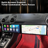 Porsche 718 2016-2023 Dual 12.3 Inch Android Screen Navigation Car Stereo With Carplay Android Auto