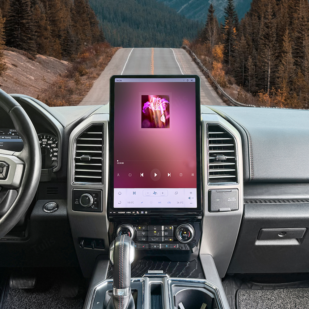 16.8'' Ford F150 2015-2020 Android Screen Navigation Car Radio With Carplay Android Auto