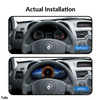 Renault Koleos Megane 2016-2023 Car Digital Cluster Instrument Virtual Cockpit Speedometer Dashboard Ghost Screen