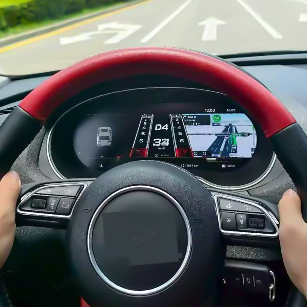 Audi Q3 2013-2018 Car Digital Cluster Instrument Virtual Cockpit Speedometer Dashboard Ghost Screen