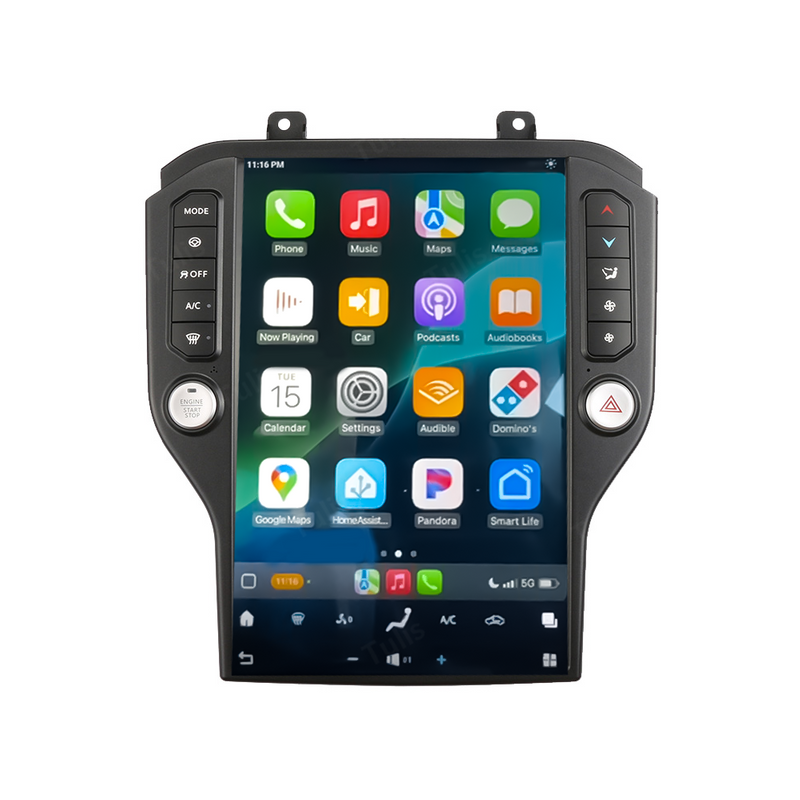 14.4" Ford Mustang 2015-2020 Android Screen Navigation Car Radio With Carplay Android Auto