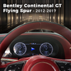 Bentley Continental GT Flying Spur 2012-2017 Car Digital Cluster Instrument Virtual Cockpit Speedometer Dashboard Ghost Screen