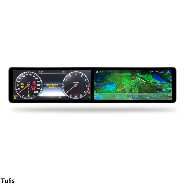 Mercedes Benz S Class 2019-2021 Dual 12.3 Inch Android Screen Navigation Car Stereo With Carplay Android Auto