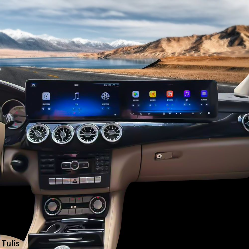 Mercedes Benz CLS W218 2012-2017 Dual 12.3 Inch Android Screen Navigation Car Stereo With Carplay Android Auto