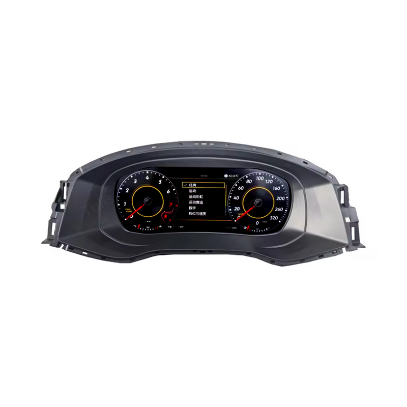 VW Passat 2016-2018 Car Digital Cluster Instrument Virtual Cockpit Speedometer Dashboard Ghost Screen