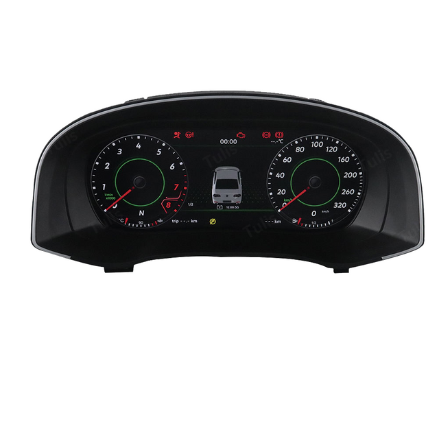 VW Passat 2011-2015 Car Digital Cluster Instrument Virtual Cockpit Speedometer Dashboard Ghost Screen