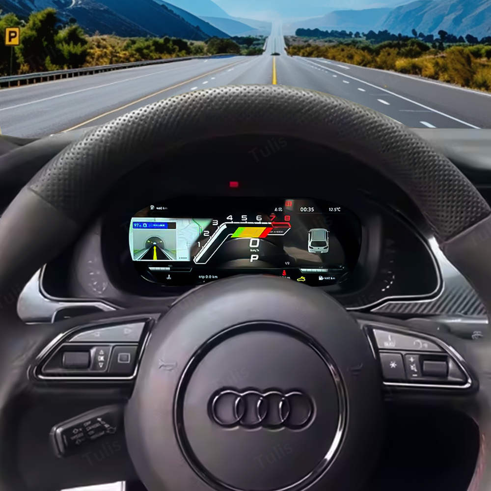 Audi Q5 2010-2018 Car Digital Cluster Instrument Virtual Cockpit Speedometer Dashboard Ghost Screen