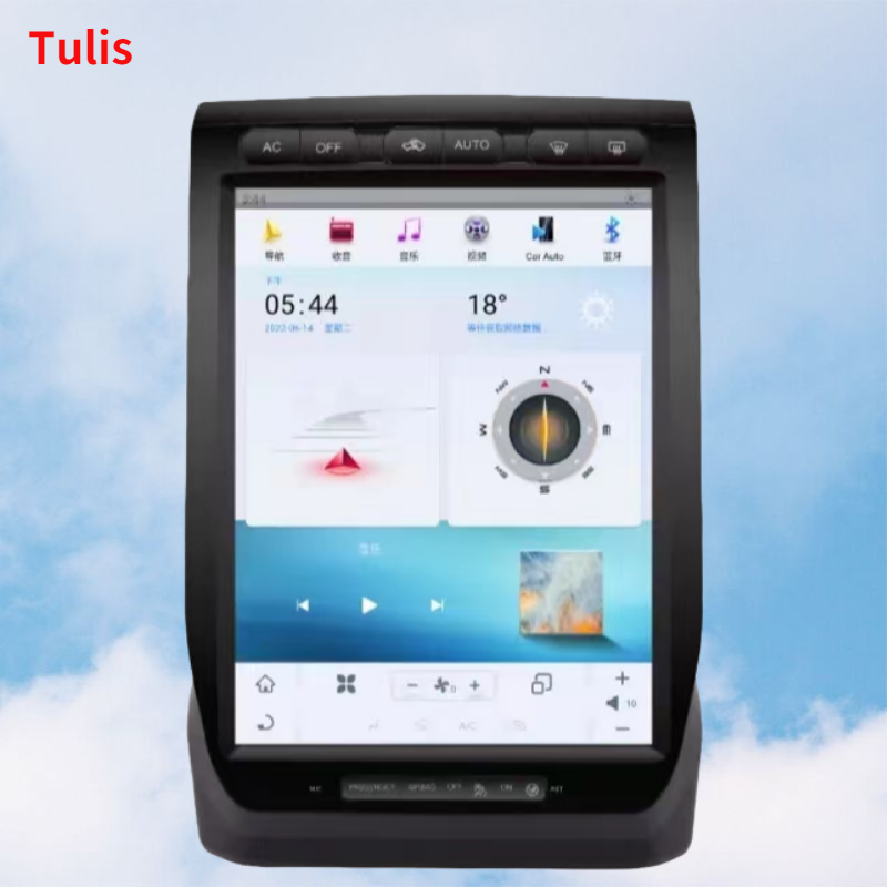 Tulis With Apple CarPlay Android Auto LCD Capacitive Touchscreen Radio For Ford F150 2015-2019 Car Monitor