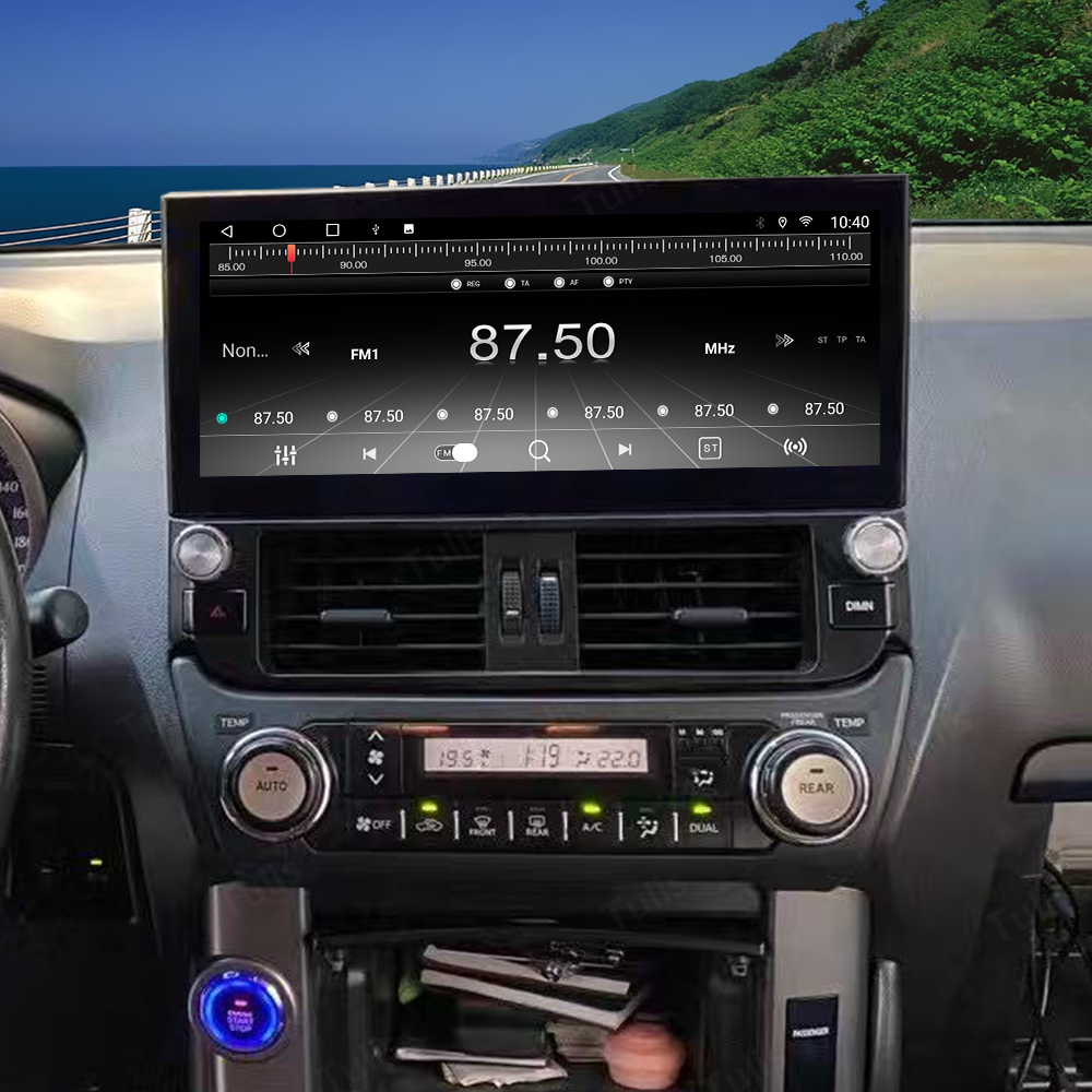 12.3“ Toyota Prado 2010-2013 Android Screen Navigation Car Radio With Carplay Android Auto