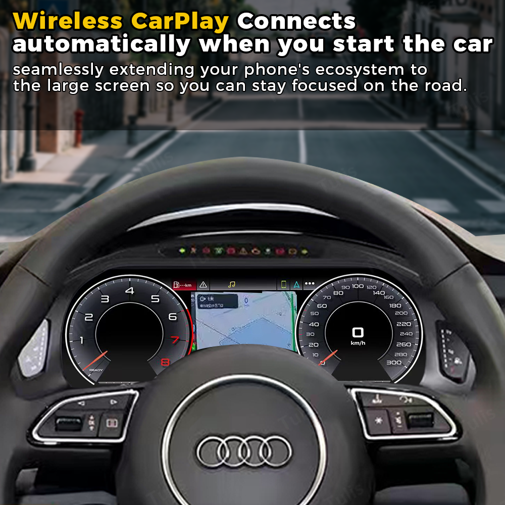 Audi A6 A7 2013-2018 Digital Cluster Instrument Virtual Cockpit Speedometer Dashboard Ghost Screen