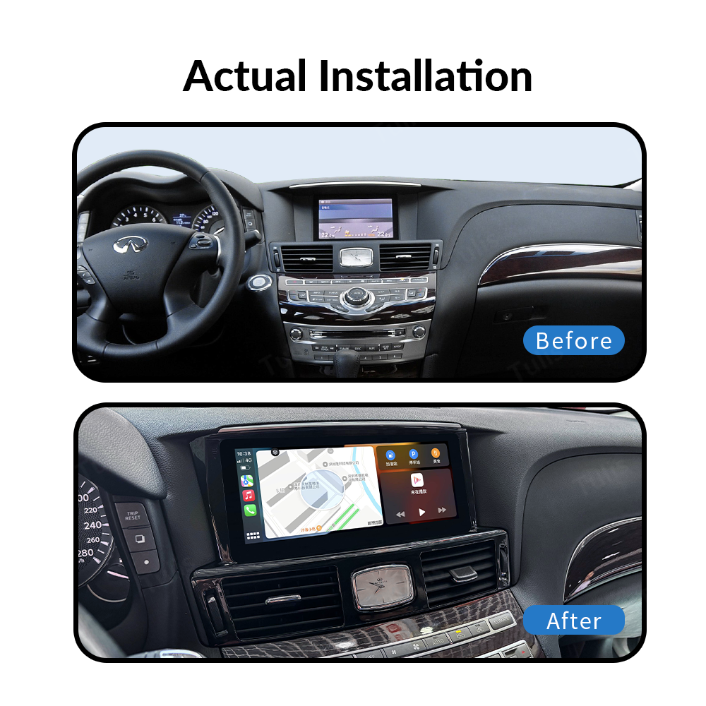 10.25'' Infiniti Q70L M25 M35 2011-2019 Android Screen Navigation Car Radio With Carplay Android Auto