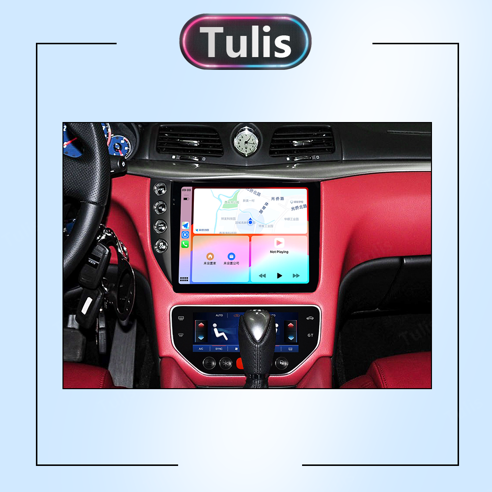 10.4“ Maserati 2007-2014 GT Android Screen Navigation Car Radio With Carplay Android Auto