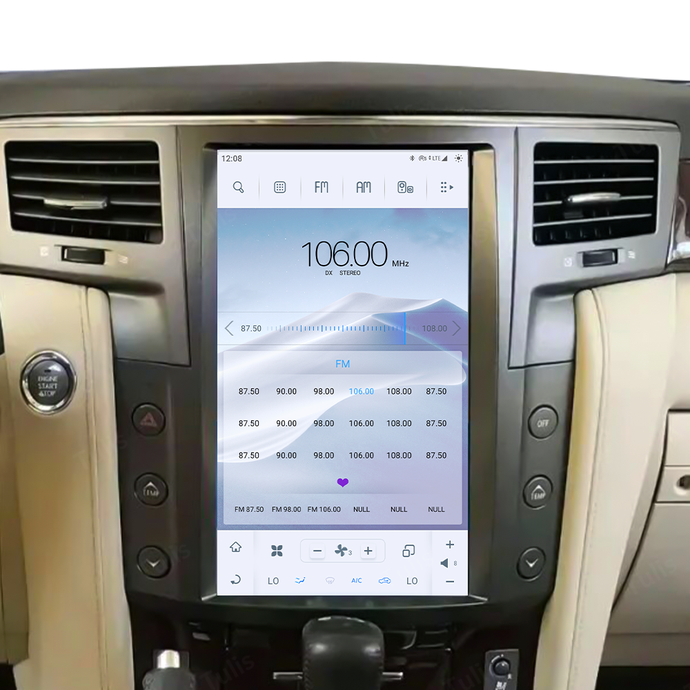 13.6" Tesla Stlye Lexus LX570 2007-2015 Android Screen Navigation Car Radio With Carplay Android Auto