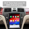 10.4'‘ Tesla Style Lexus ES 2005 Android Screen Navigation Car Radio With Carplay Android Auto