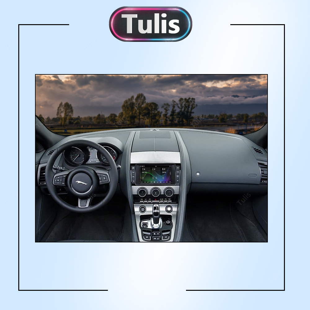 Tulis Touch Screen Android Car Radio GPS Navigation DVD Player Stereo Multimedia Audio System for Jaguar F-TYPE 2013-2020