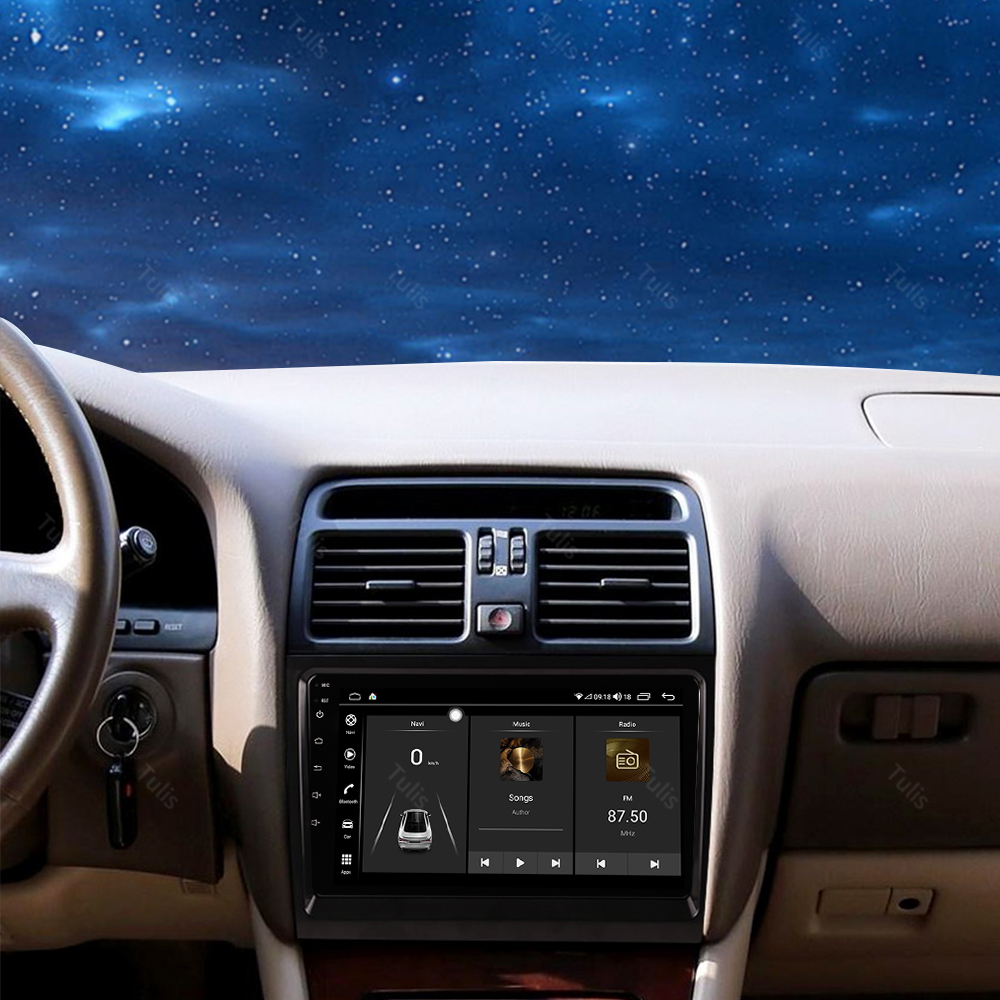 Tulis Touch Screen Android Car Radio GPS Navigation DVD Player Stereo Multimedia Audio System for Lexus LS400 1995-1997